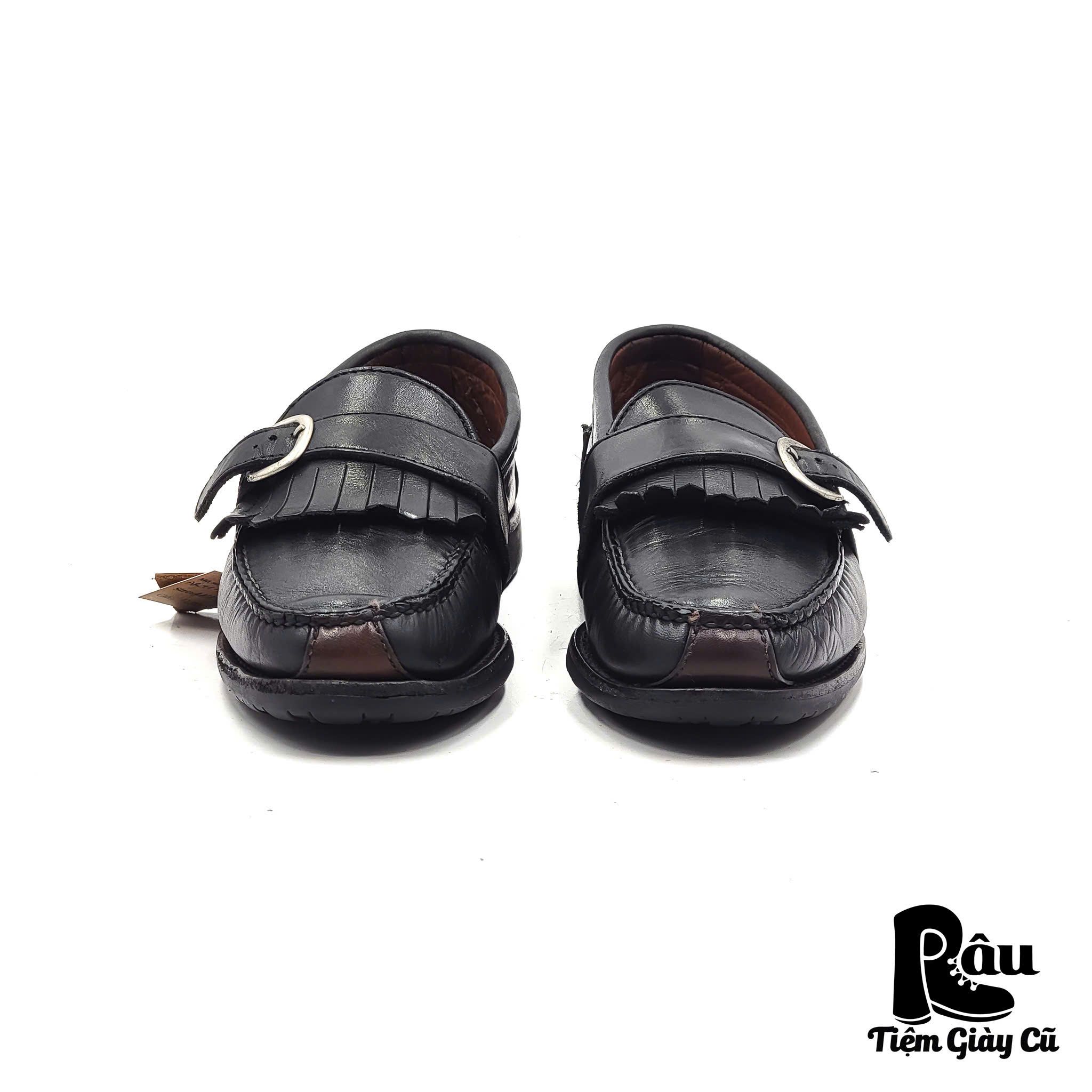 |SIZE 41| ALLEN EDMONDS VINTAGE WATERBURY KILTIE BUCKLE LOAFER AR41-6834