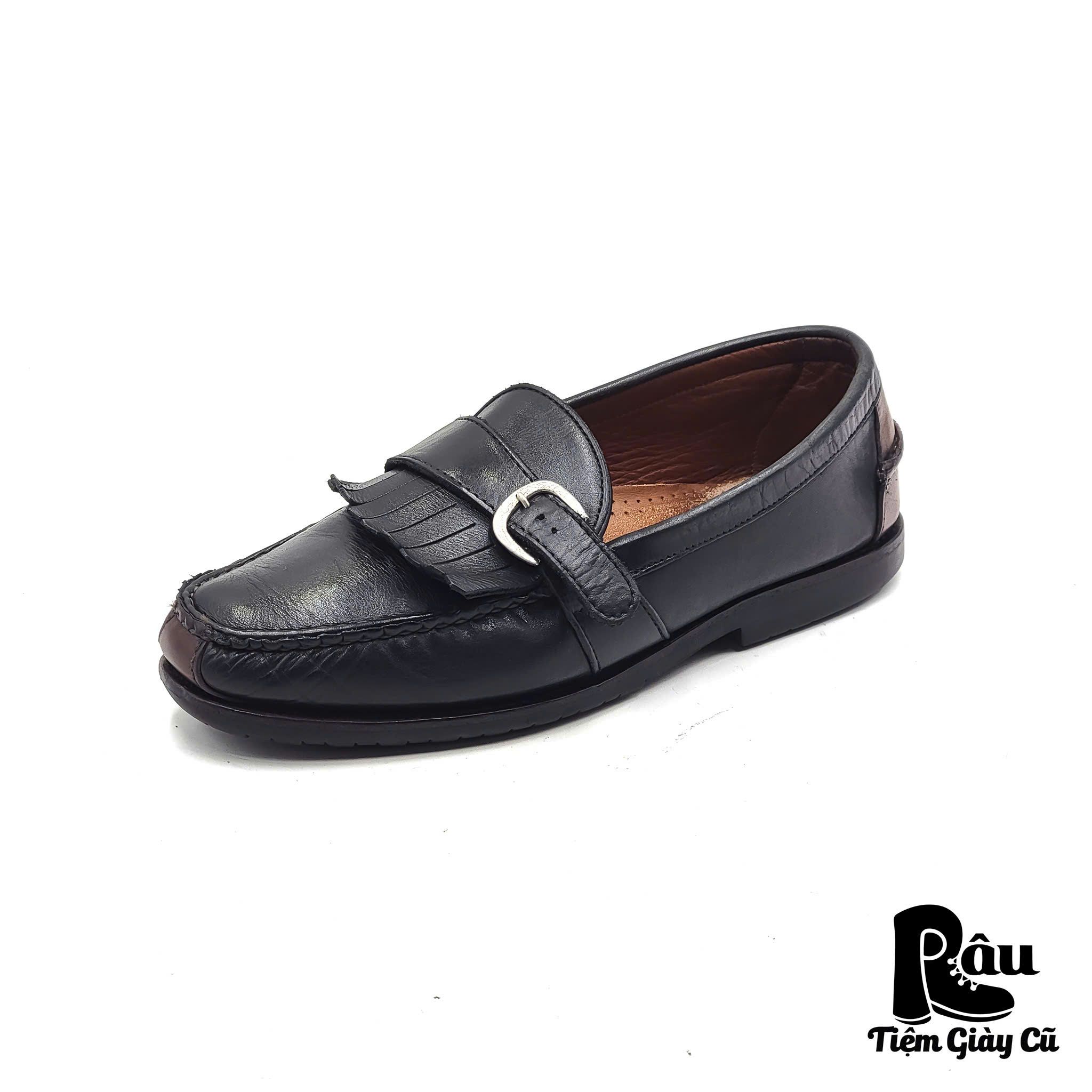 |SIZE 41| ALLEN EDMONDS VINTAGE WATERBURY KILTIE BUCKLE LOAFER AR41-6834