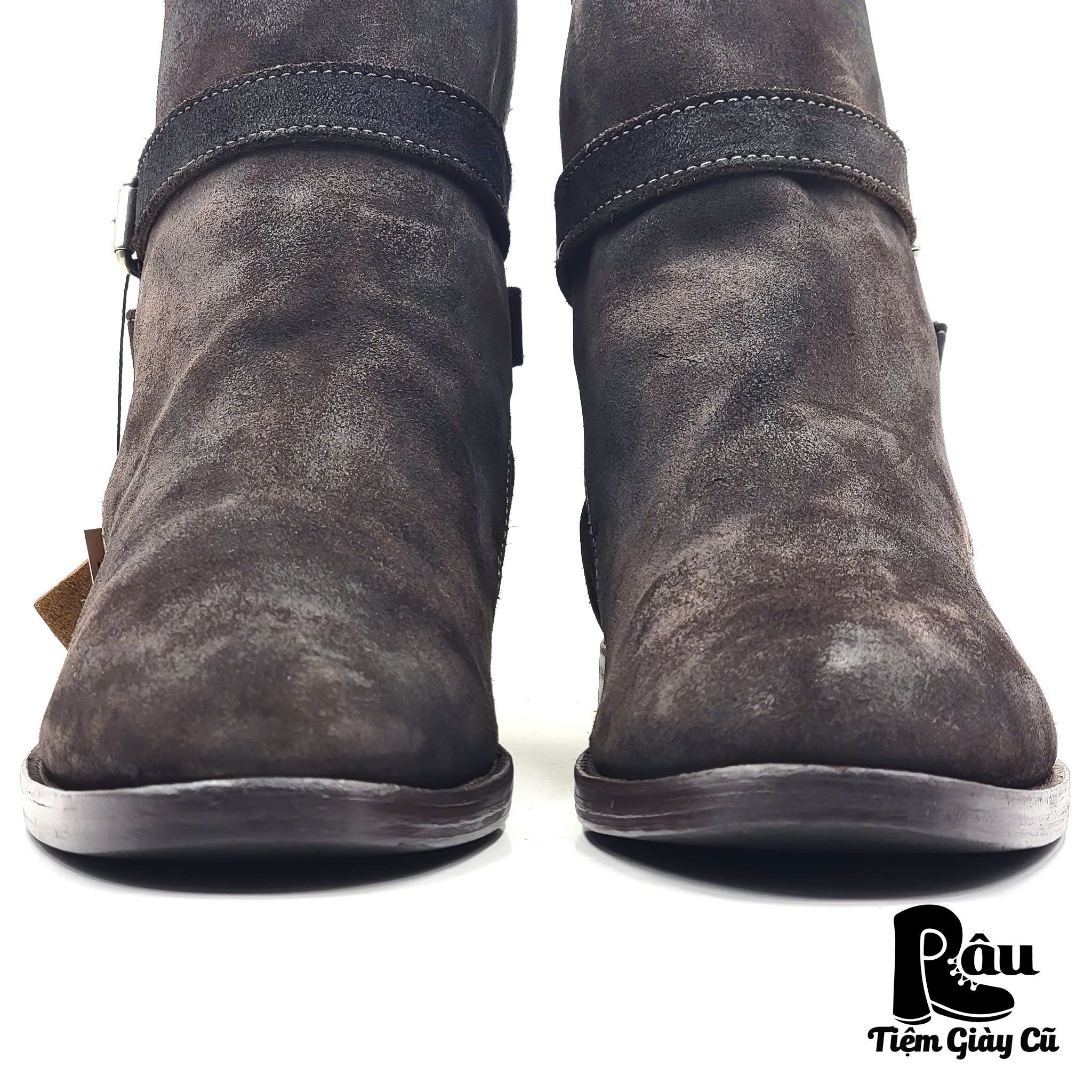 |SIZE 43| CLOSED DARK BROWN SUEDE JODHPUR BOOT Z43-6861