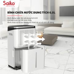 Máy Hút Ẩm Không Khí Saiko HDF-20 (20L)