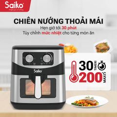 Nồi chiên không dầu 11L Saiko FRY-P11