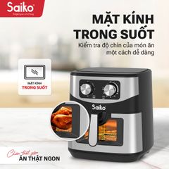 Nồi chiên không dầu 11L Saiko FRY-P11