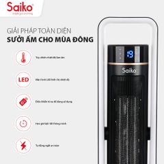 Máy Sưởi Gốm Saiko CH-2200R (2200W)