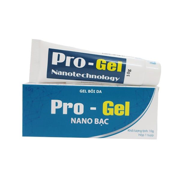 Pro - Gel Nano Bạc: Kem Bôi Bỏng, Hăm Da, Tay Chân Miệng, Côn Trùng Đốt, Mụn Nhọt, Vết Thương Hở