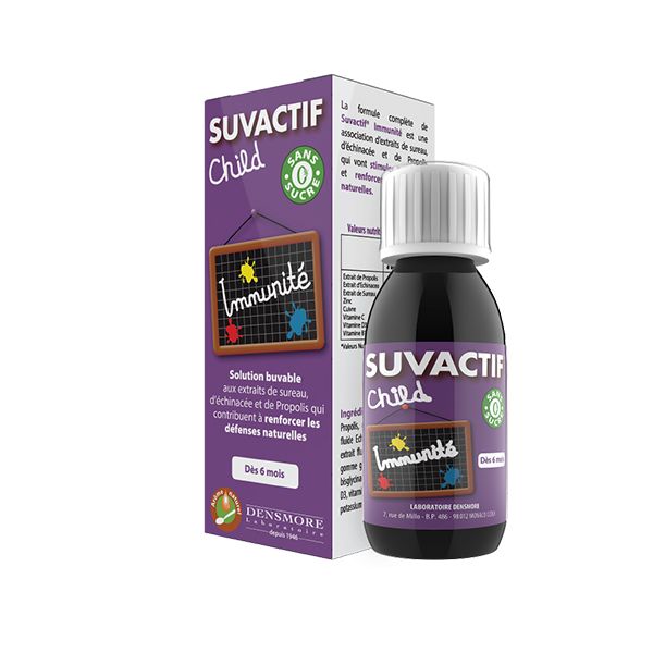  Suvactif Immunité: Siro Tăng Đề Kháng Cho Bé Từ 6 tháng 