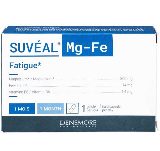 Suvéal® Mg-Fe bổ sung Magie, Vitamin B6 và Sắt cho cơ thể