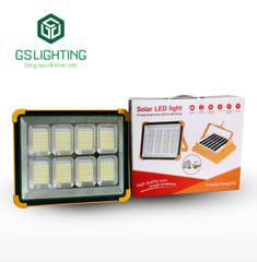 Đèn pha năng lượng mặt trời di động 100w