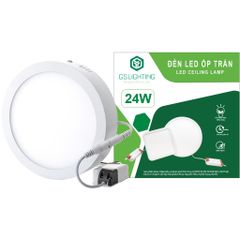 Đèn LED ốp trần tròn 24W GSOT24