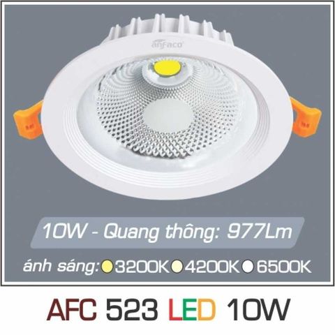 Đèn downlight LED COB cao cấp LX523-10W