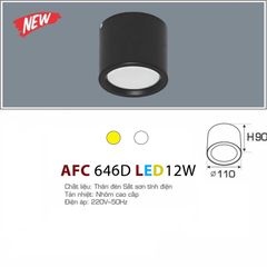 Đèn Downlight LED nổi cao cấp AFC 646D-12W