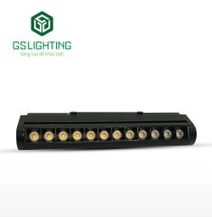 Đèn gấp mắt led ray nam châm siêu mỏng 12w Gs Lighting