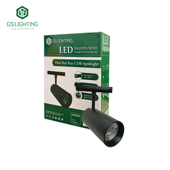 Đèn rọi ray nam châm siêu mỏng 10w Gs Lighting