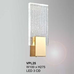 ĐÈN TƯỜNG PHA LÊ VPL25