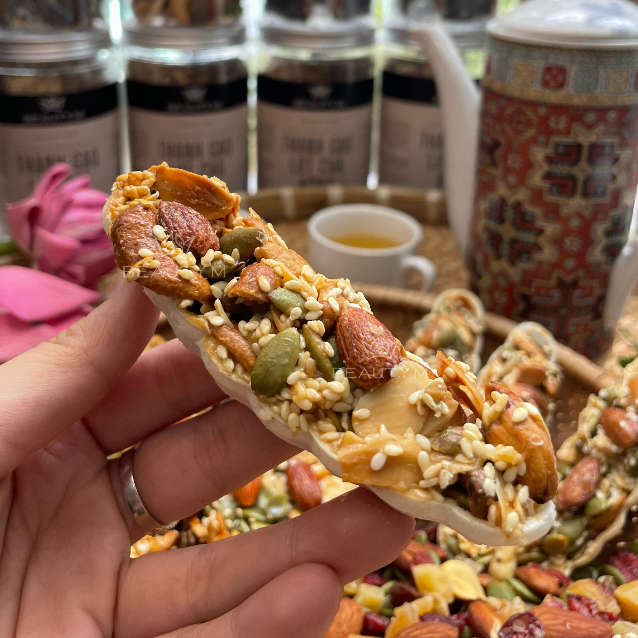 Bánh thuyền mix hạt dinh dưỡng