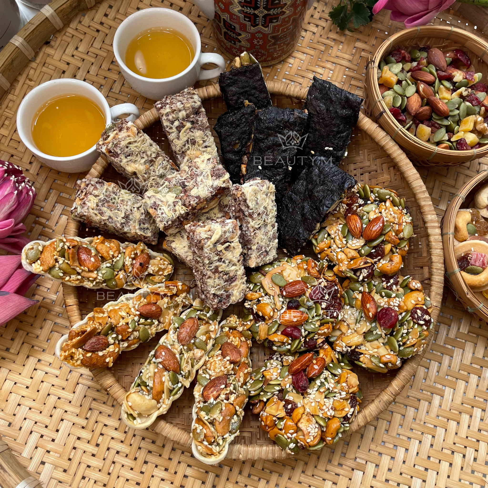Bánh thuyền mix hạt dinh dưỡng