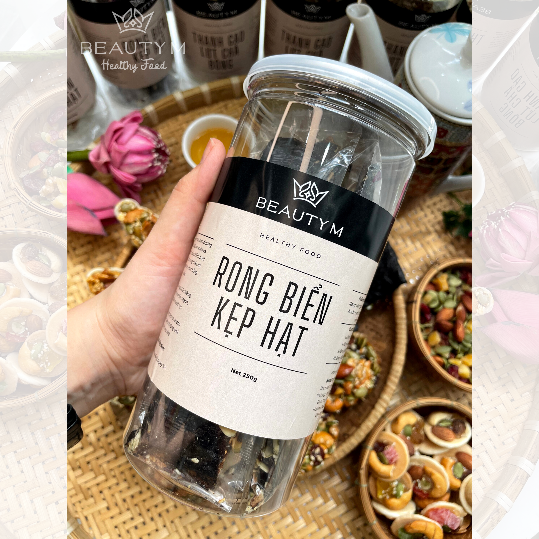 Rong biển kẹp hạt dinh dưỡng