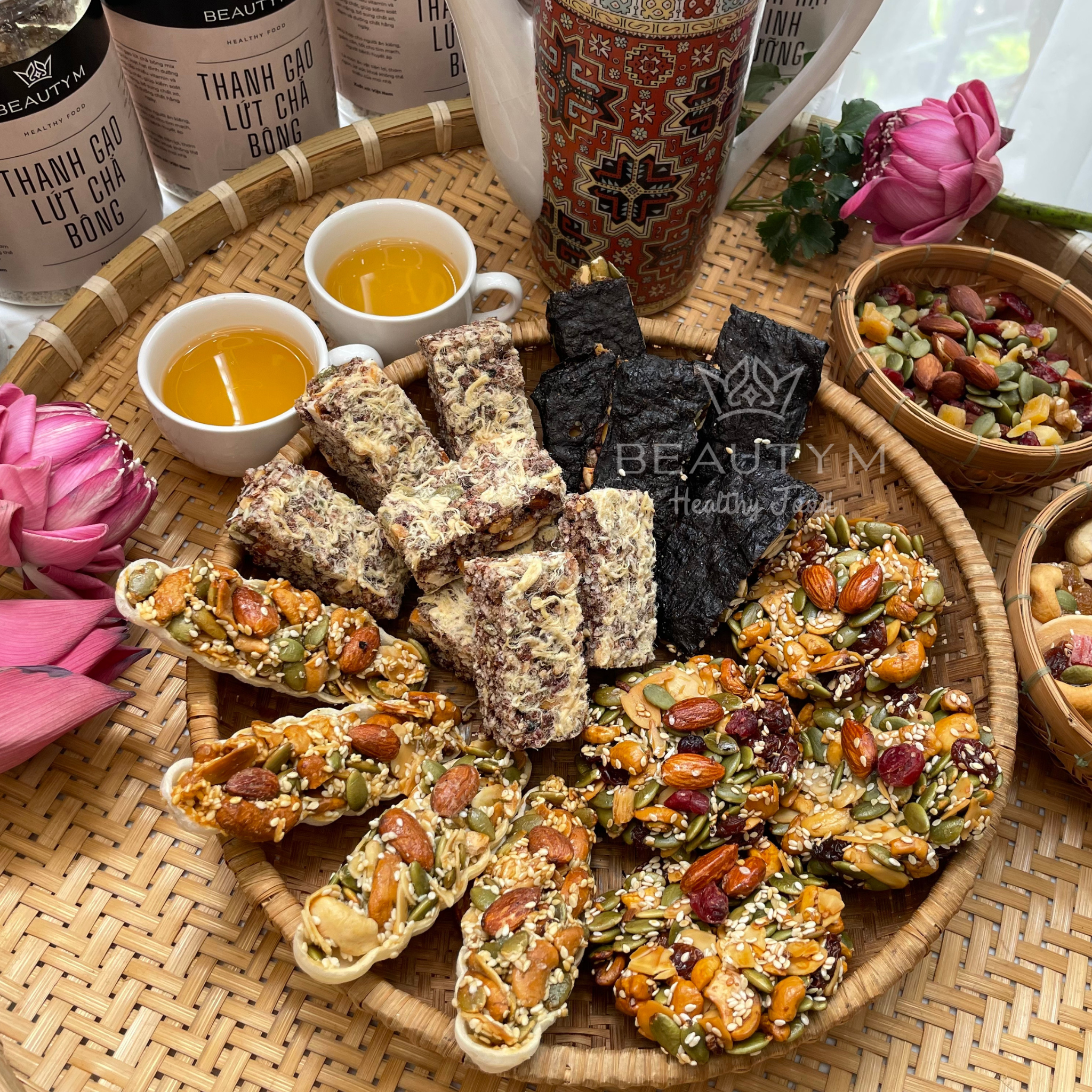Rong biển kẹp hạt dinh dưỡng