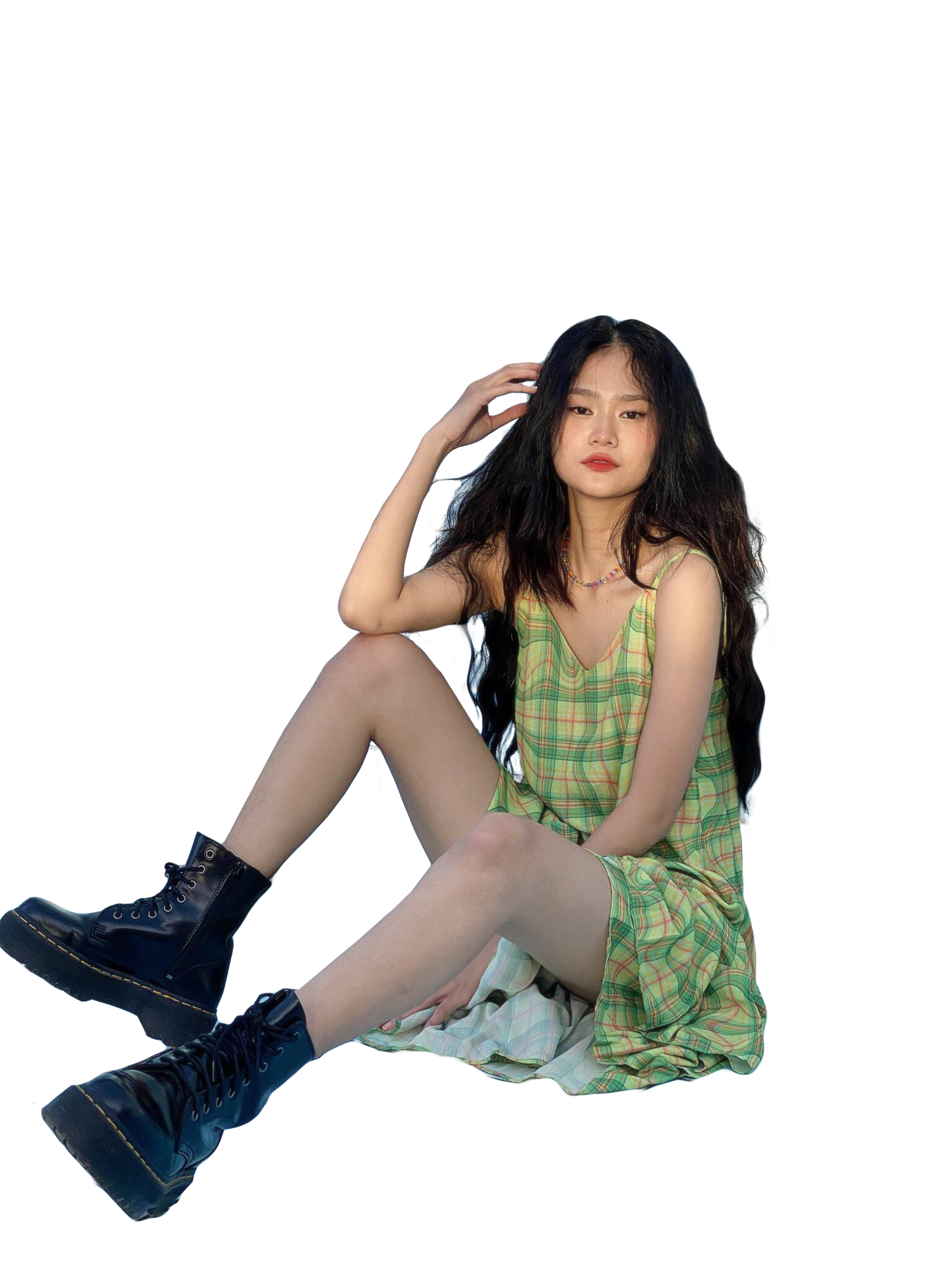 TARTAN DRESS