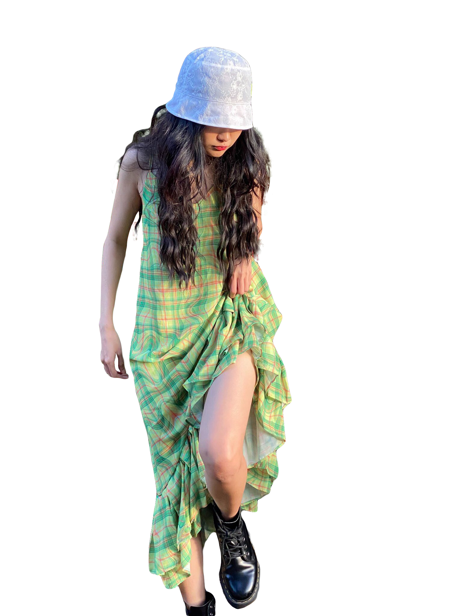 TARTAN DRESS