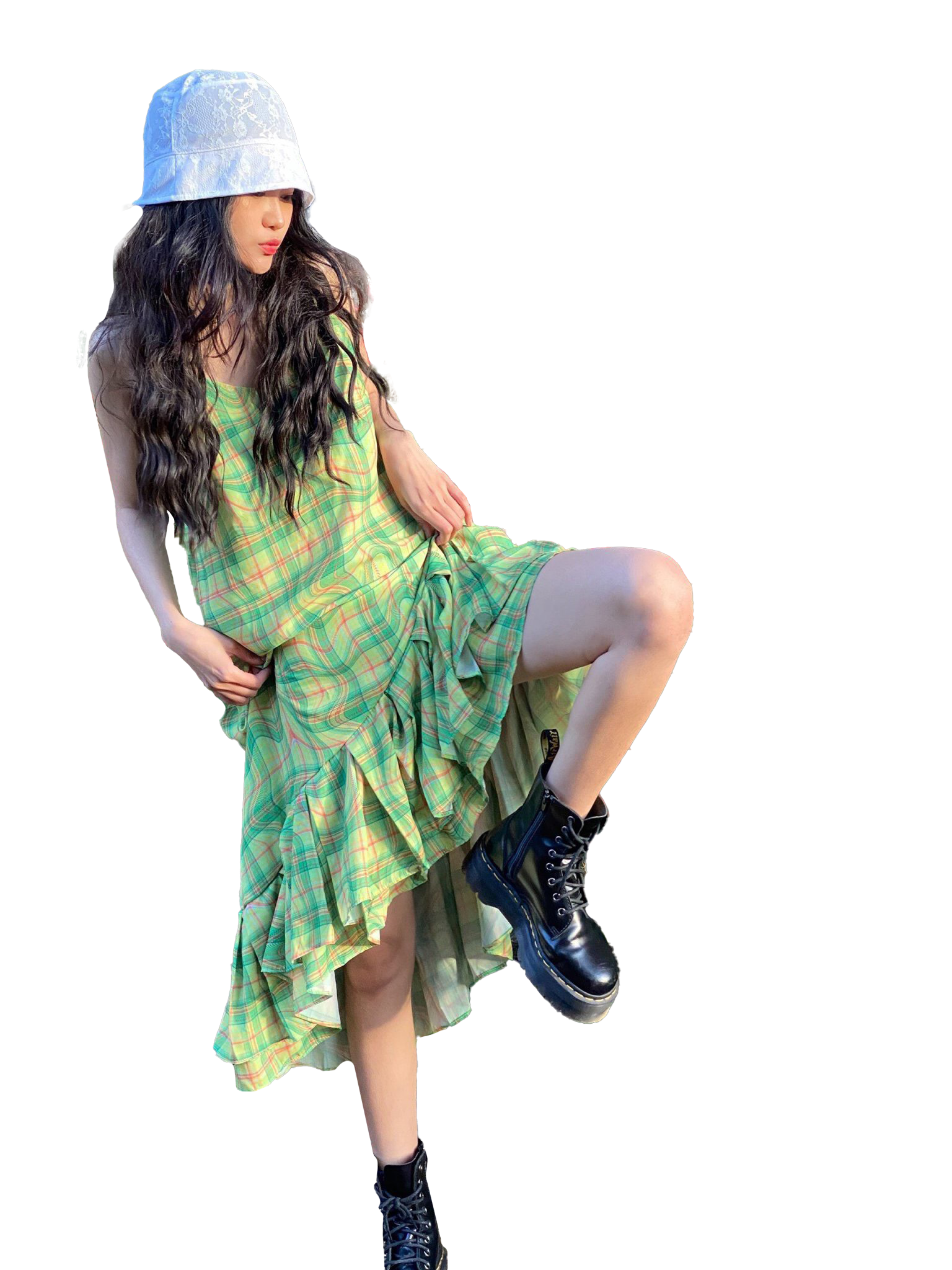 TARTAN DRESS