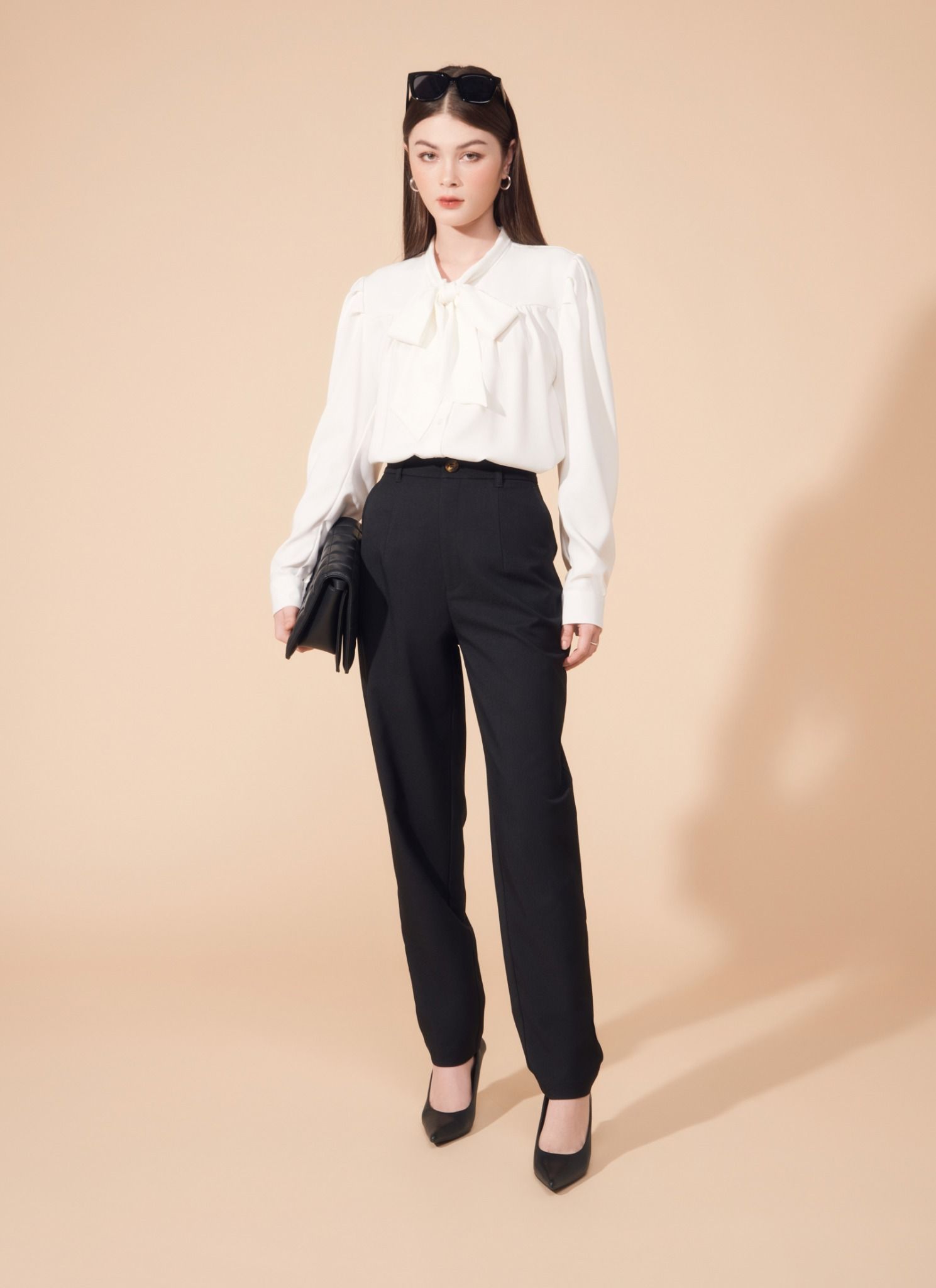 QUẦN BEGGY ĐEN MOWA
