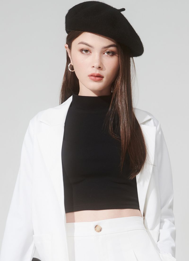 ÁO KHOÁC MINA TRẮNG
