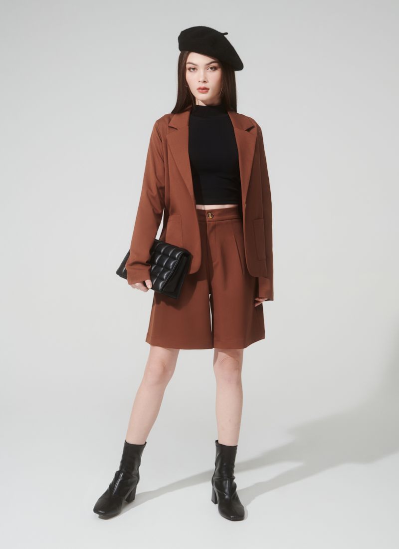 QUẦN SHORT DÀI NOMO NÂU