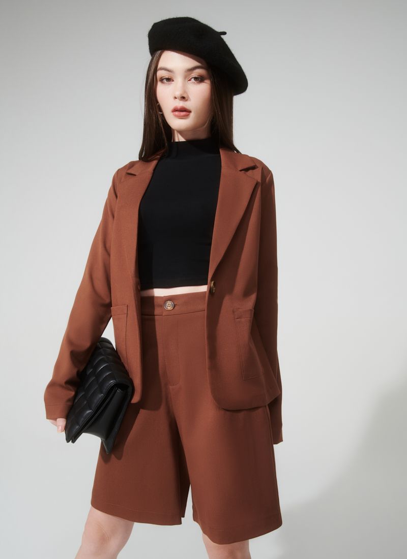 QUẦN SHORT DÀI NOMO NÂU