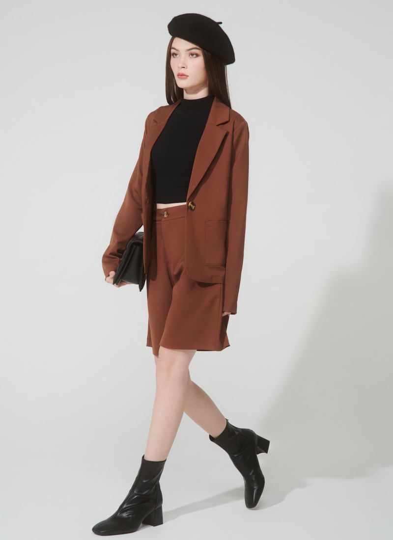 QUẦN SHORT DÀI NOMO NÂU