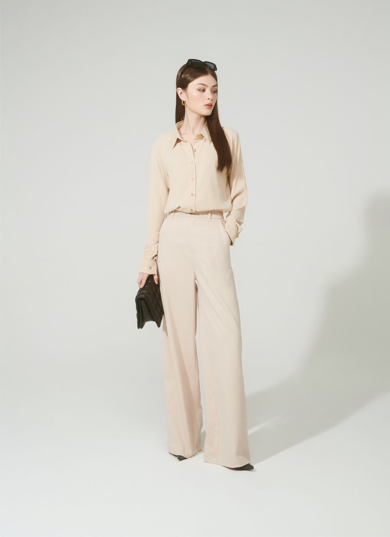 ÁO SƠMI BASIC ROSE KEM