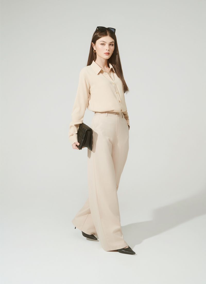QUẦN ỐNG XUÔNG FONOS KEM
