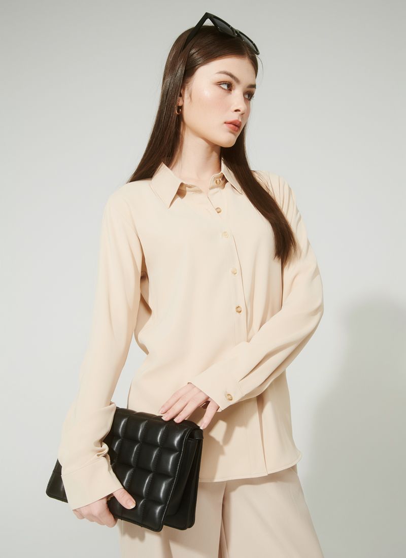 ÁO SƠMI BASIC ROSE KEM