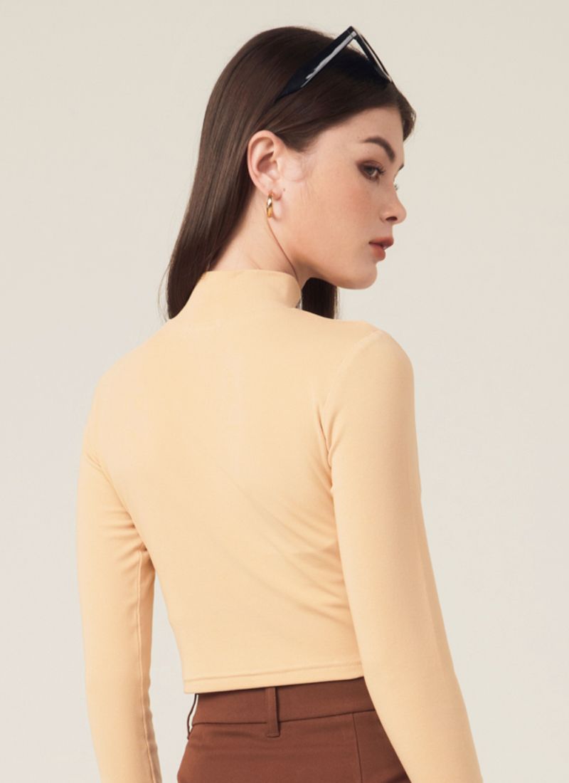 ÁO THUN CỔ LỌ PANLY KEM