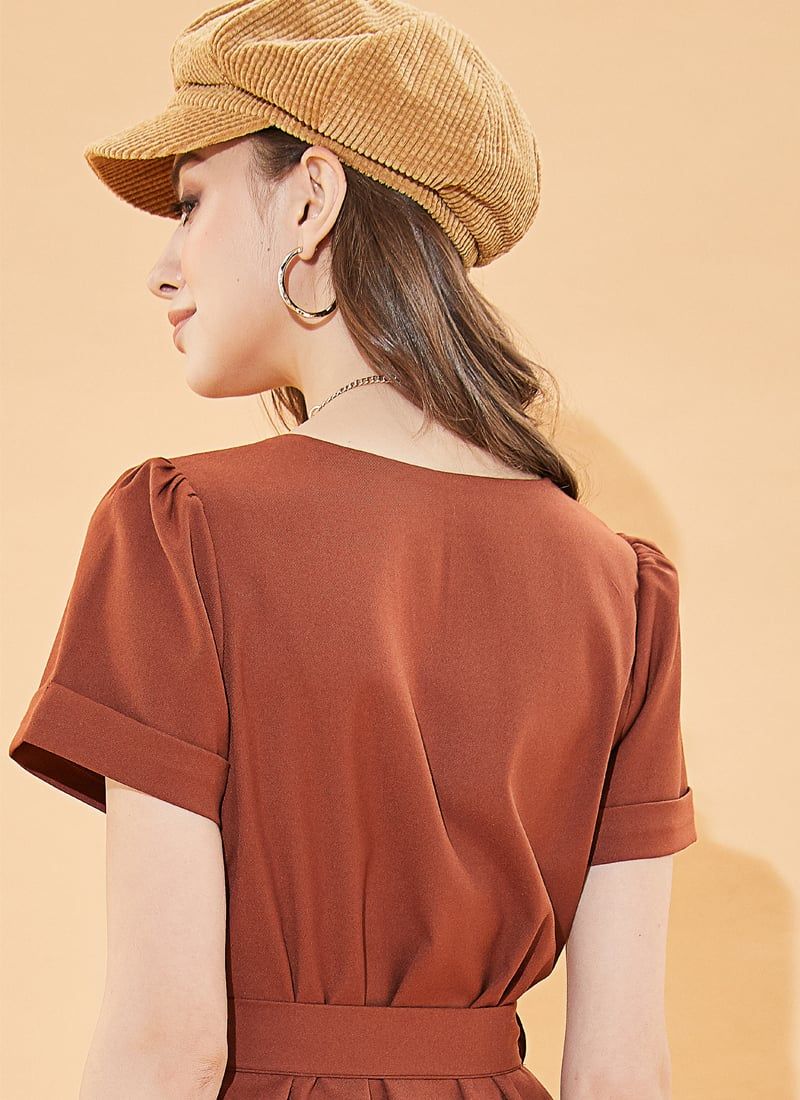ĐẦM MIDI THẮT NƠ
