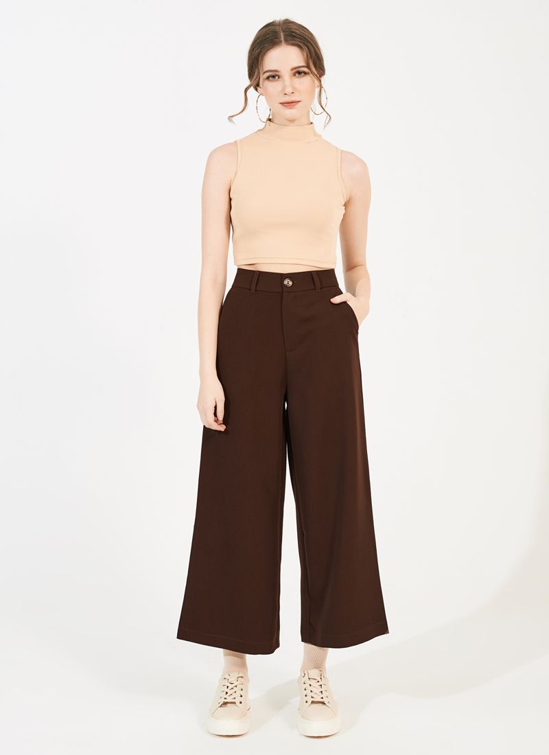 ÁO THUN CỔ LỌ JOYLY KEM