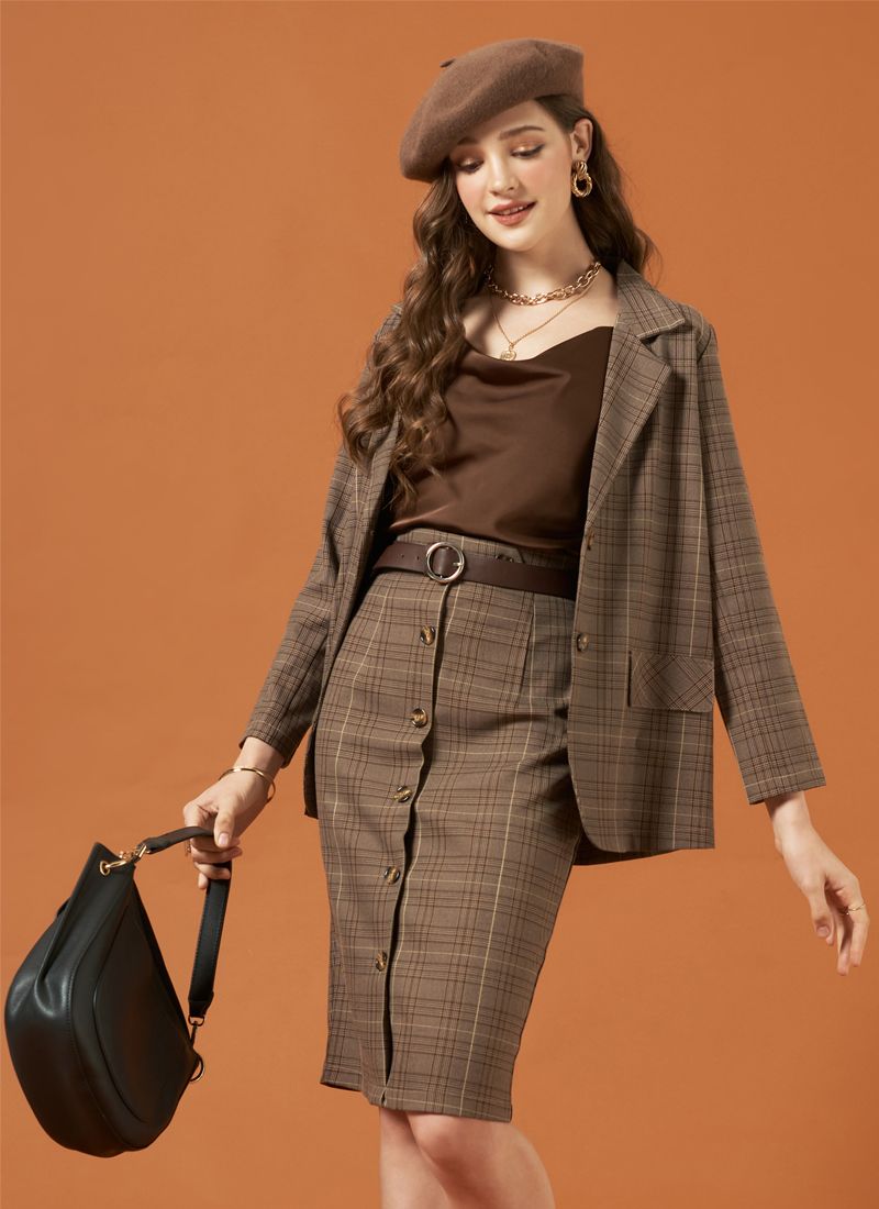 VÁY ÔM MIDI CARO