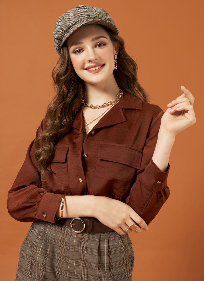 ÁO SOMI NÂU LỤA