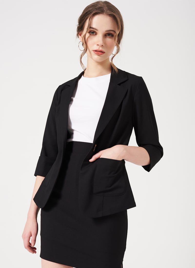 ÁO KHOÁC VEST ĐEN WENDY