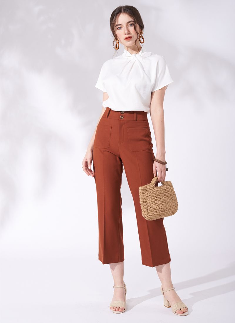 QUẦN SINGA NÂU ĐẤT