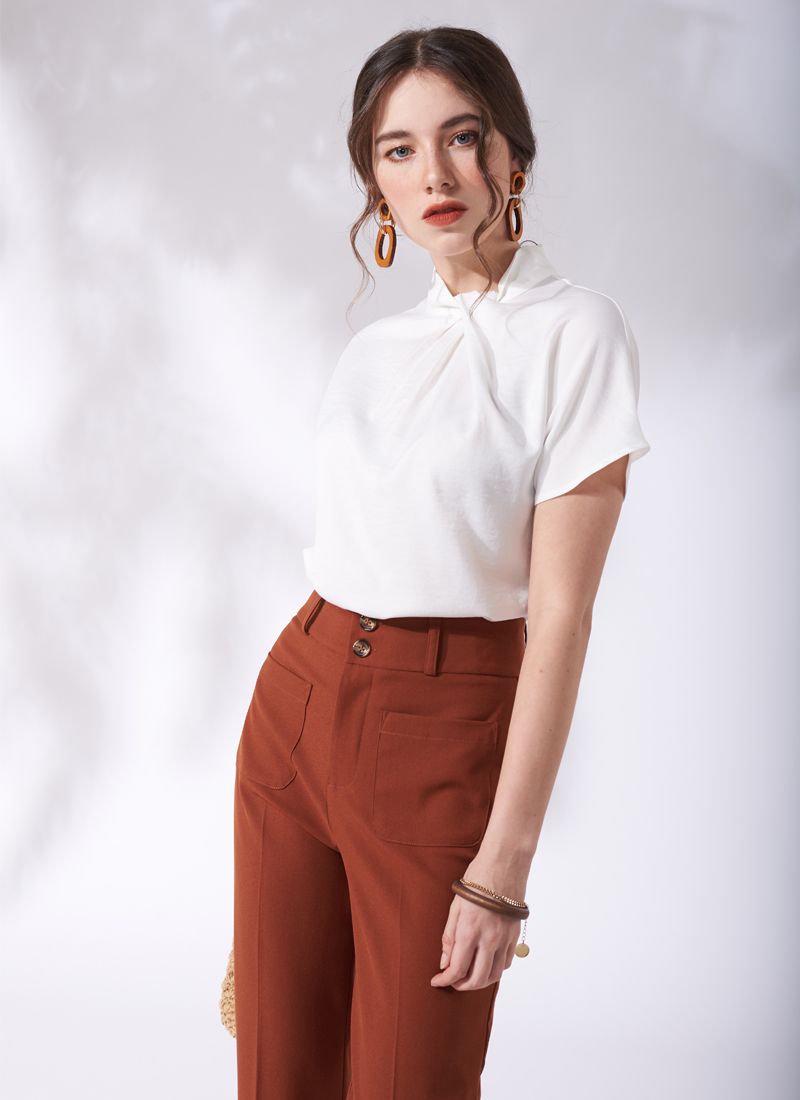 ÁO DELLY TRẮNG