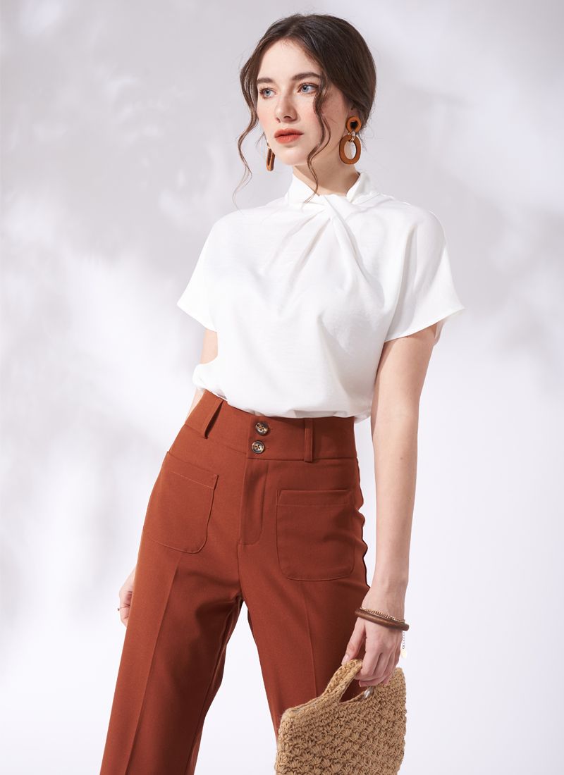 ÁO DELLY TRẮNG
