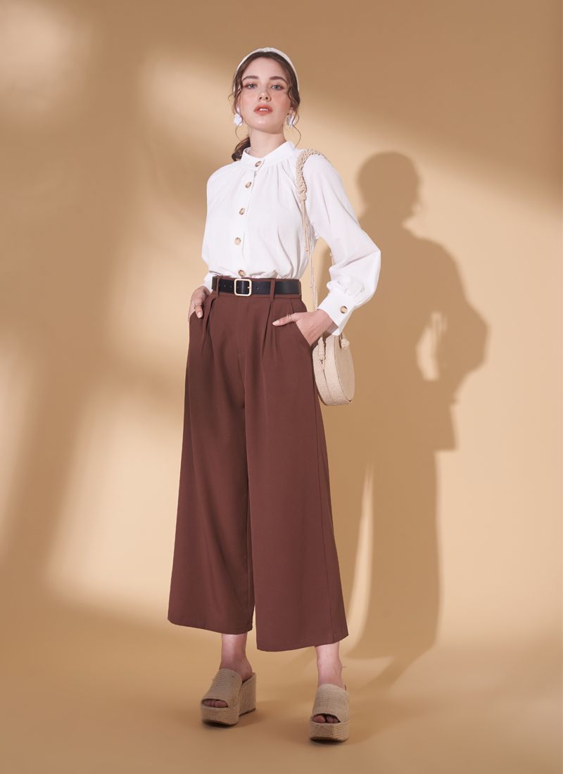 QUẦN NAMY NÂU ĐẬM