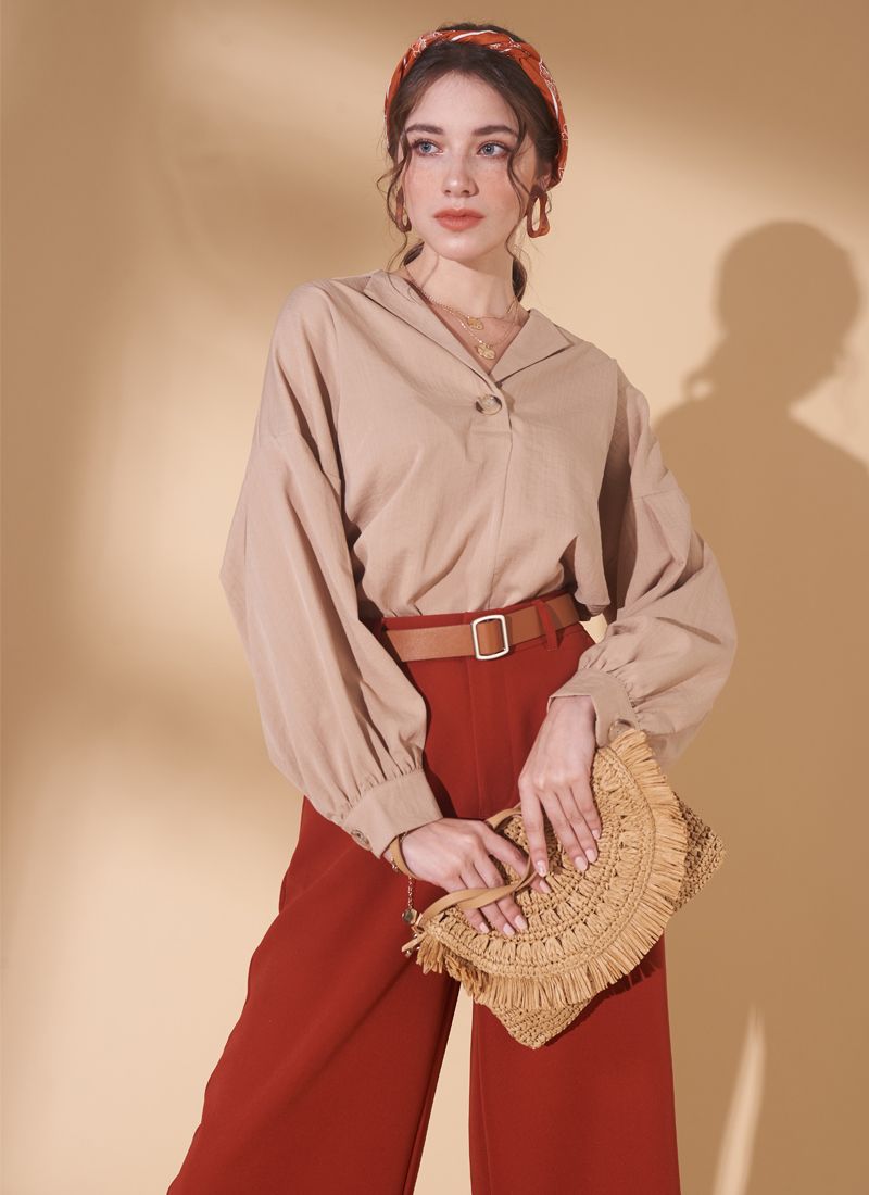 QUẦN VINCY CAM ĐẤT