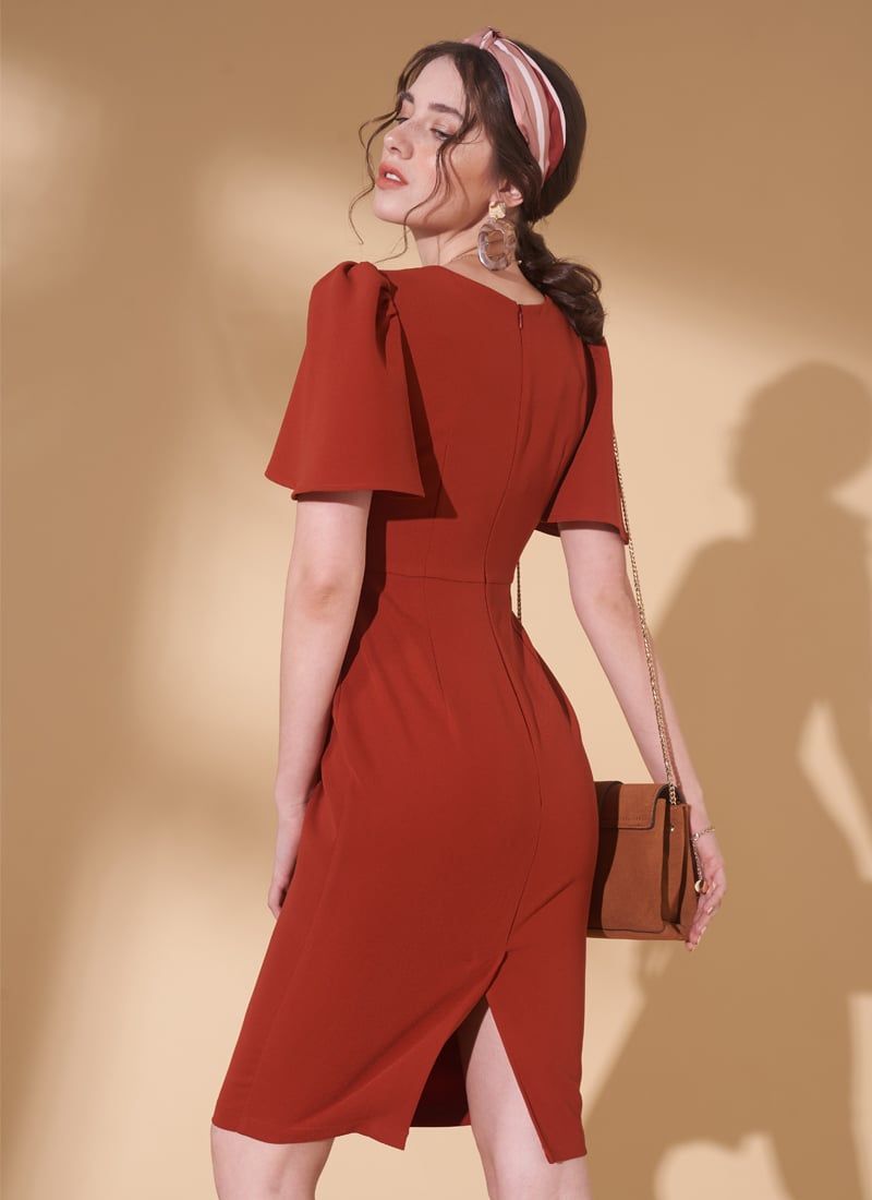 ĐẦM DOROTHY CAM ĐẤT
