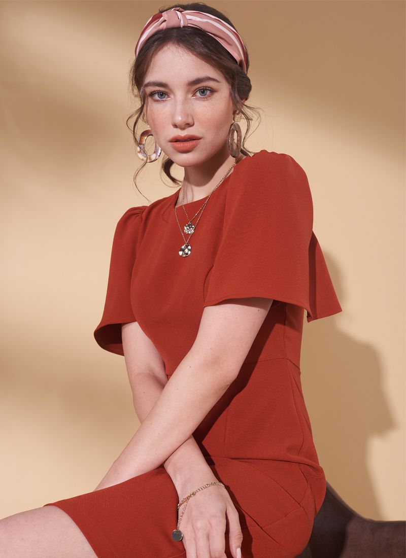 ĐẦM DOROTHY CAM ĐẤT