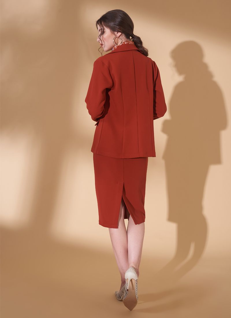 VÁY LAURA CAM ĐẤT