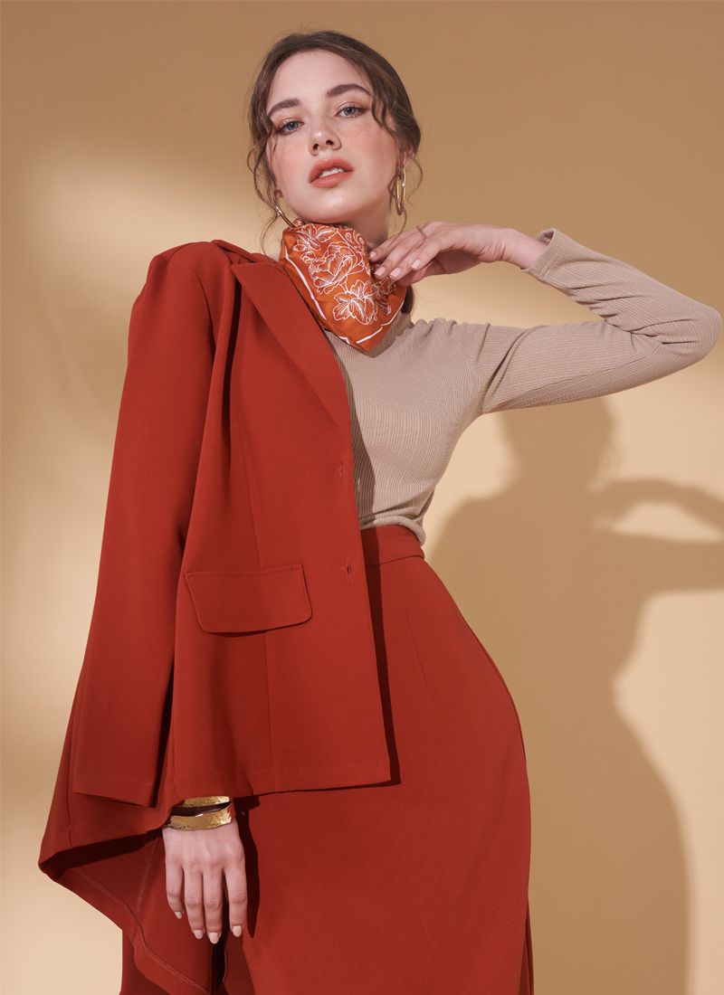 VÁY LAURA CAM ĐẤT