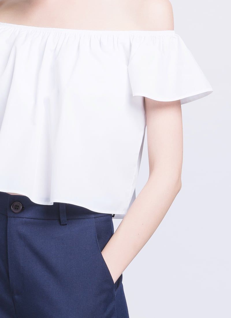 ÁO BẸT VAI TRẮNG