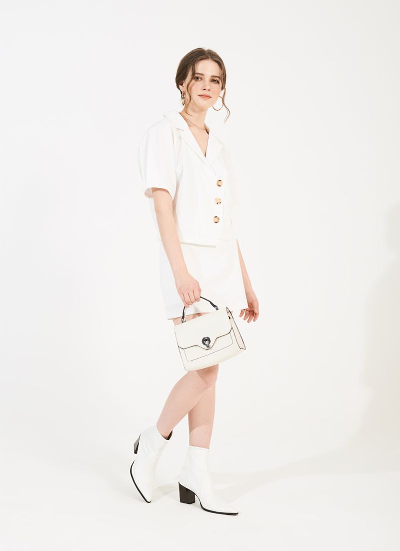 ÁO VEST OASIS TRẮNG
