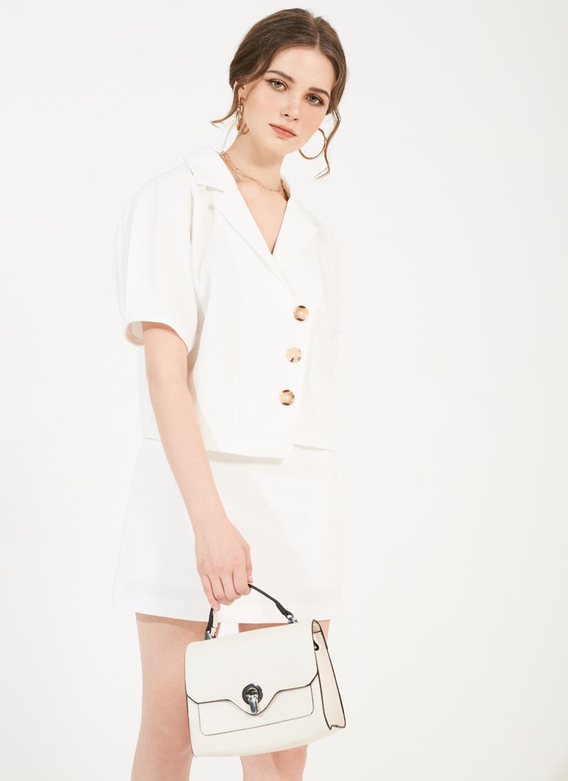 ÁO VEST OASIS TRẮNG